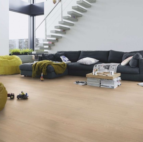 Паркетная доска Meister PS 300 Белый 8090 Дуб Натур с брашью (Текстурированная) 1187х142 мм 2300200072 - Вид №7