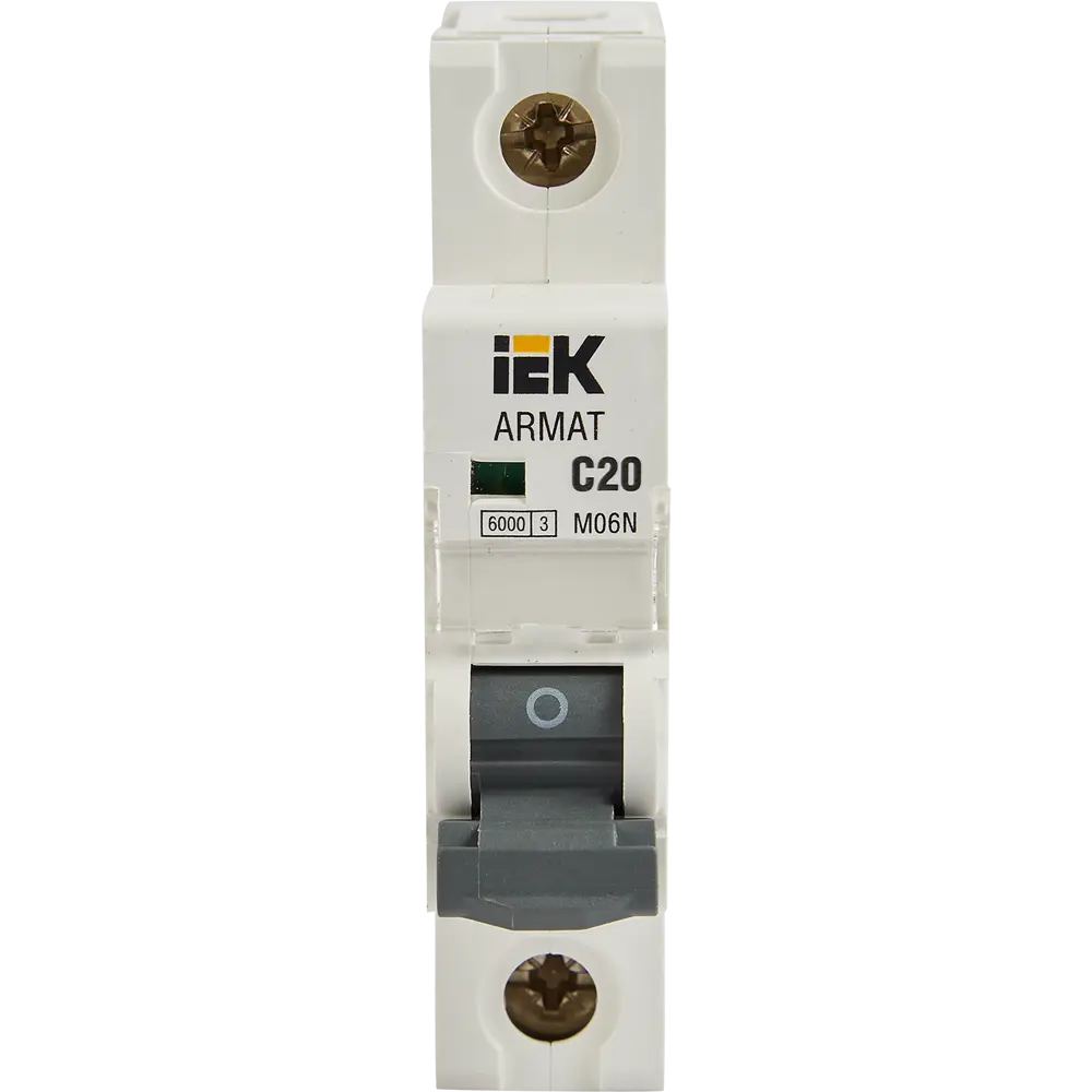 Автомат дифференциальный IEK Armat M06N 20А - защита от короткого замыкания 87762160 STLM-1536018 - Вид №1