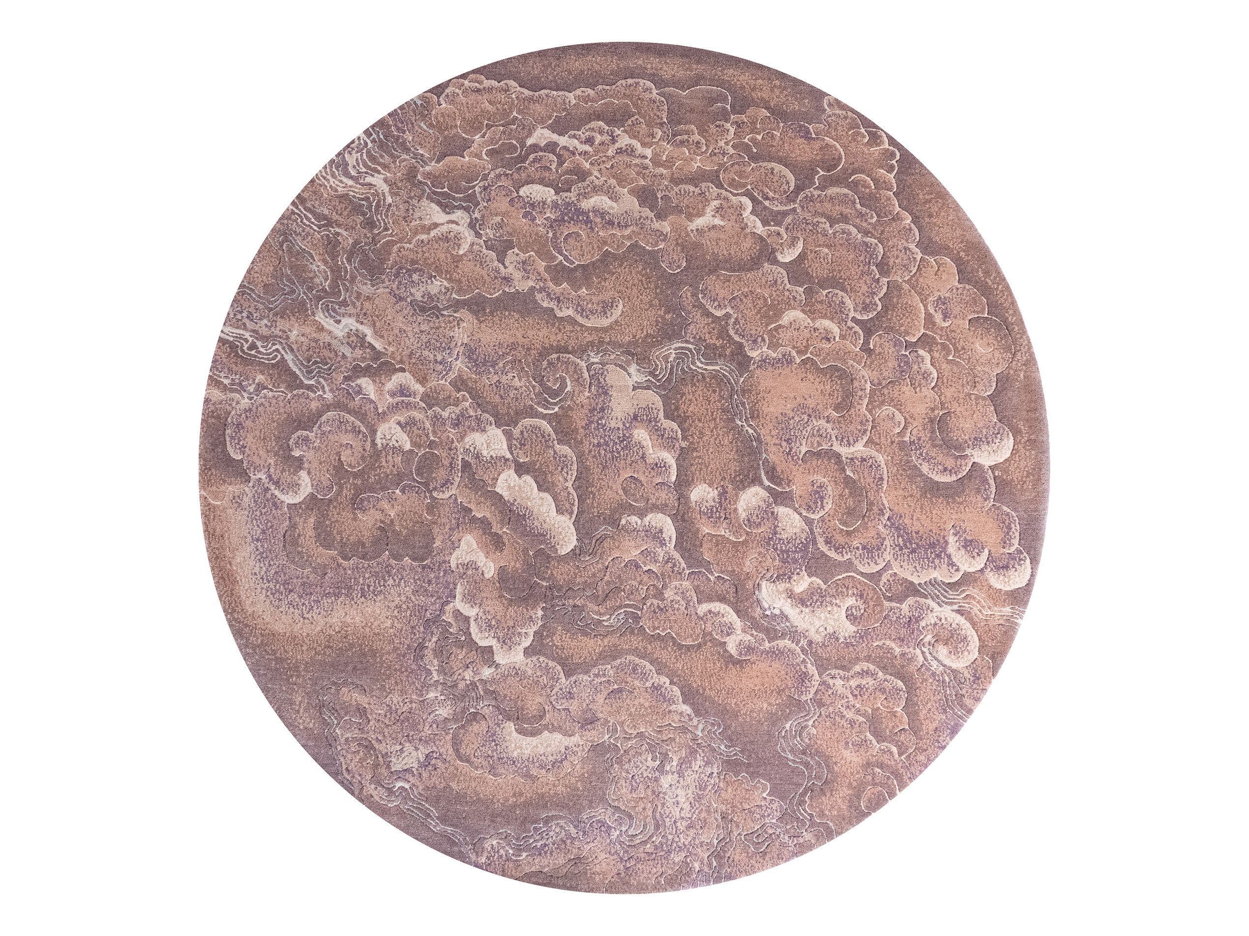 Круглый ковер ручной работы Tapis Rouge Chinoiserie ARCH-00152283