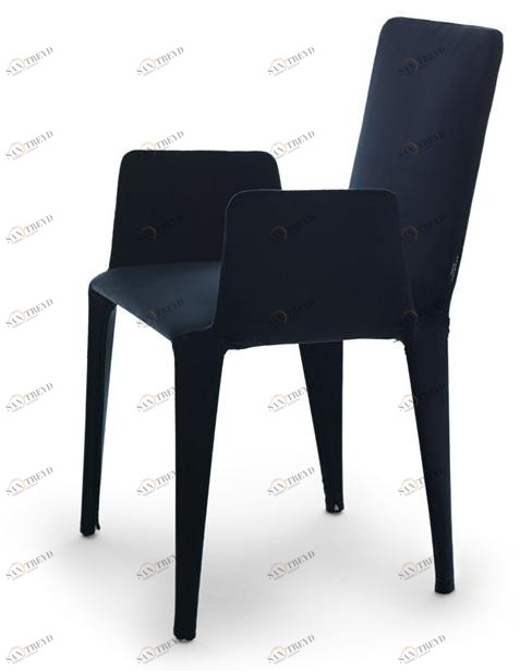 EPÒNIMO Мягкое бархатное кресло с подлокотниками Nova Nv002