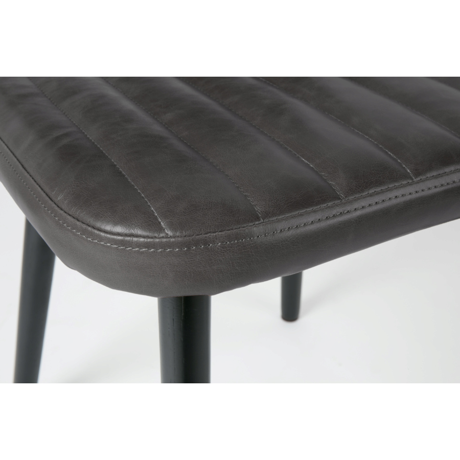 Стул Jake Worn черный White Label Living 1100260 - Вид №7