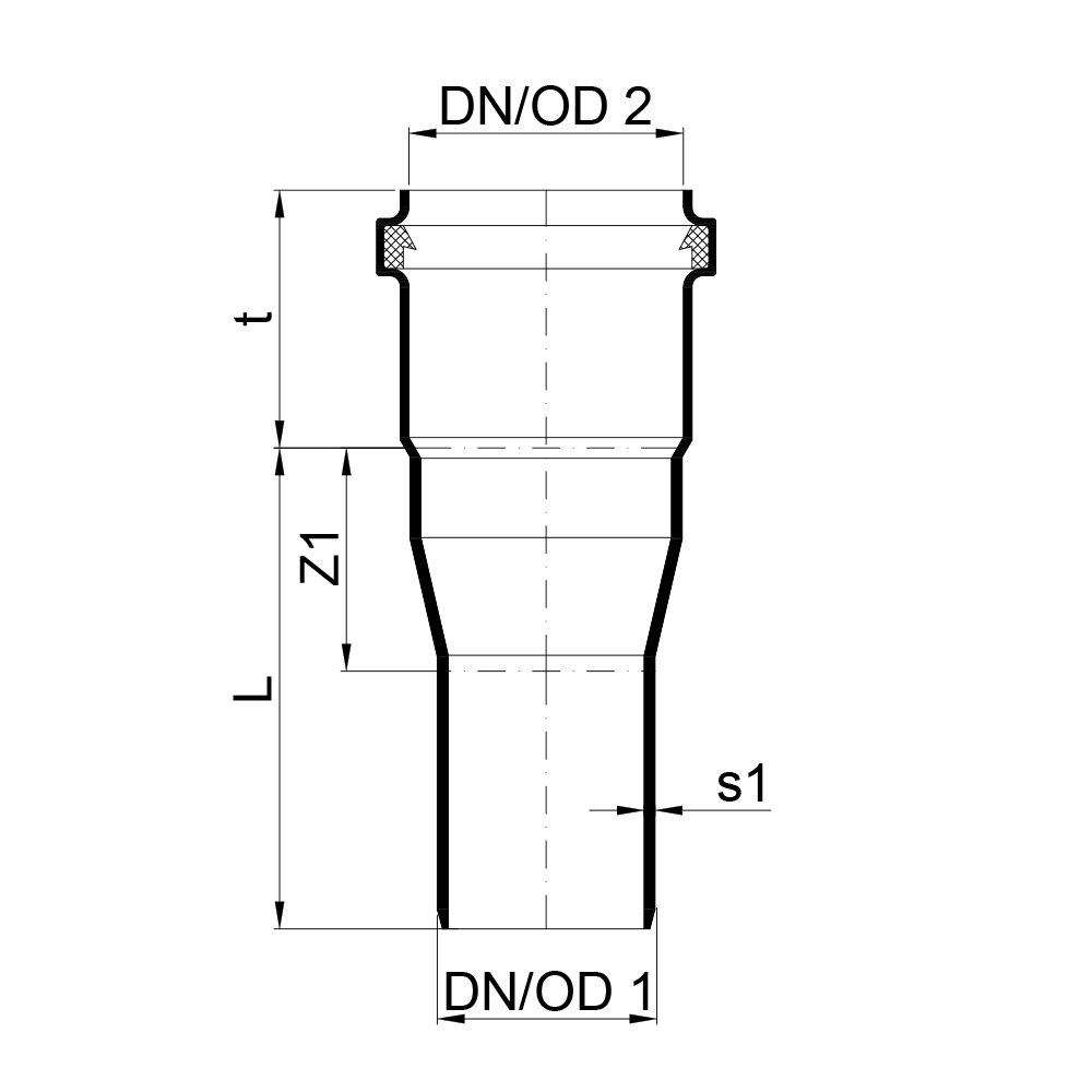 01785 Переходы Tece  - Вид №1