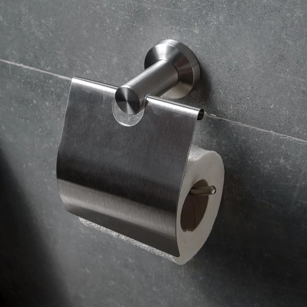 Держатель для туалетной бумаги Wess Force цвет хром STLM-2145457 - Вид №4