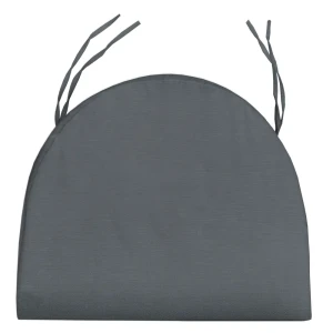 Подушка для стула Seasons Модерн 45x50 см полукруглая цвет серый