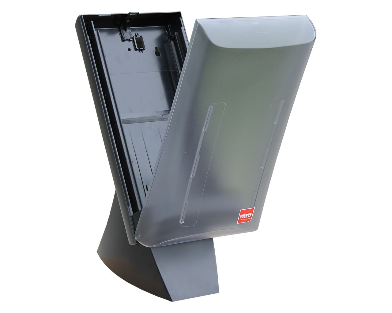 GJC004 Держатель гастрономических салфеток, черный, пластик, большой, столешница с подставкой Merida  - Вид №3