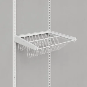 Обувница для гардеробной системы 46.3x15.3x44 см металл цвет белый