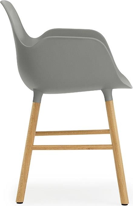 602763 Кресло Oak Grey Normann Copenhagen Form - Вид №2