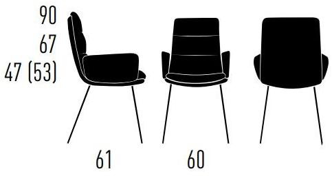 KFF Мягкое кресло с подлокотниками Arva sun-id-1458826 - Вид №1