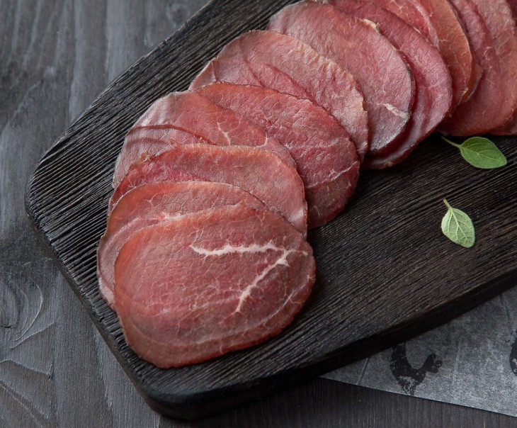 9205 Брезаола (нарезка) Вкусляндия  - Вид №1