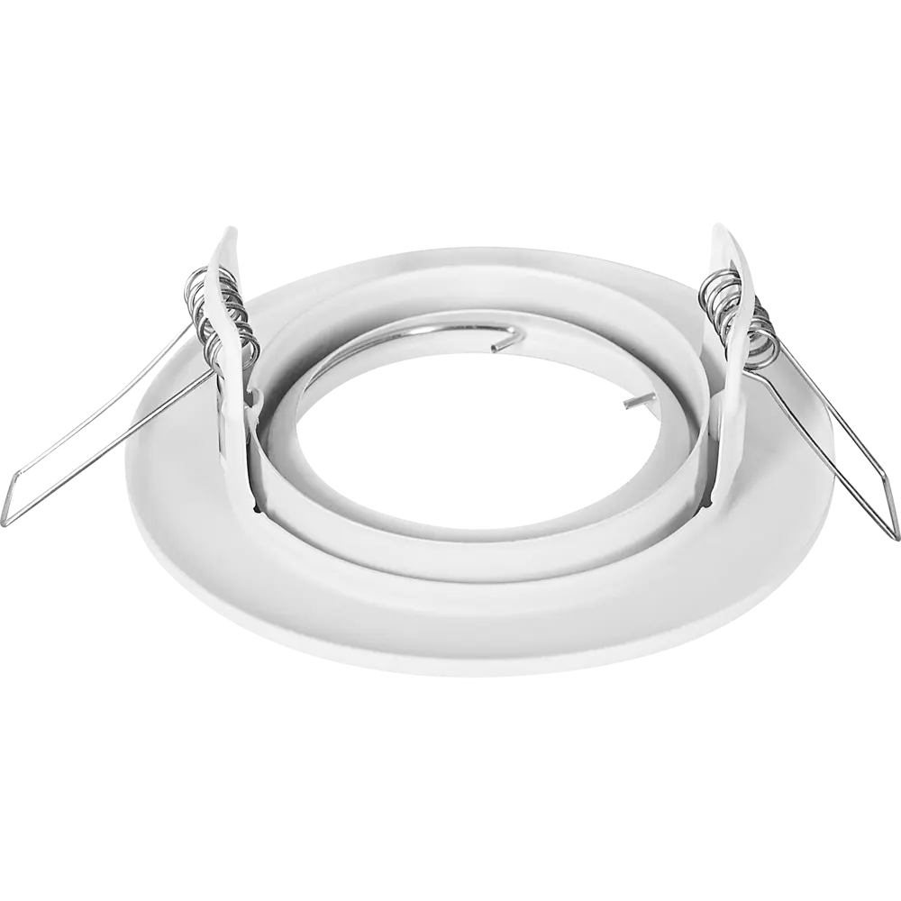 Светильник точечный встраиваемый под отверстие 60 мм GU5.3 цвет белый Santreyd STLM-2136226 - Вид №4