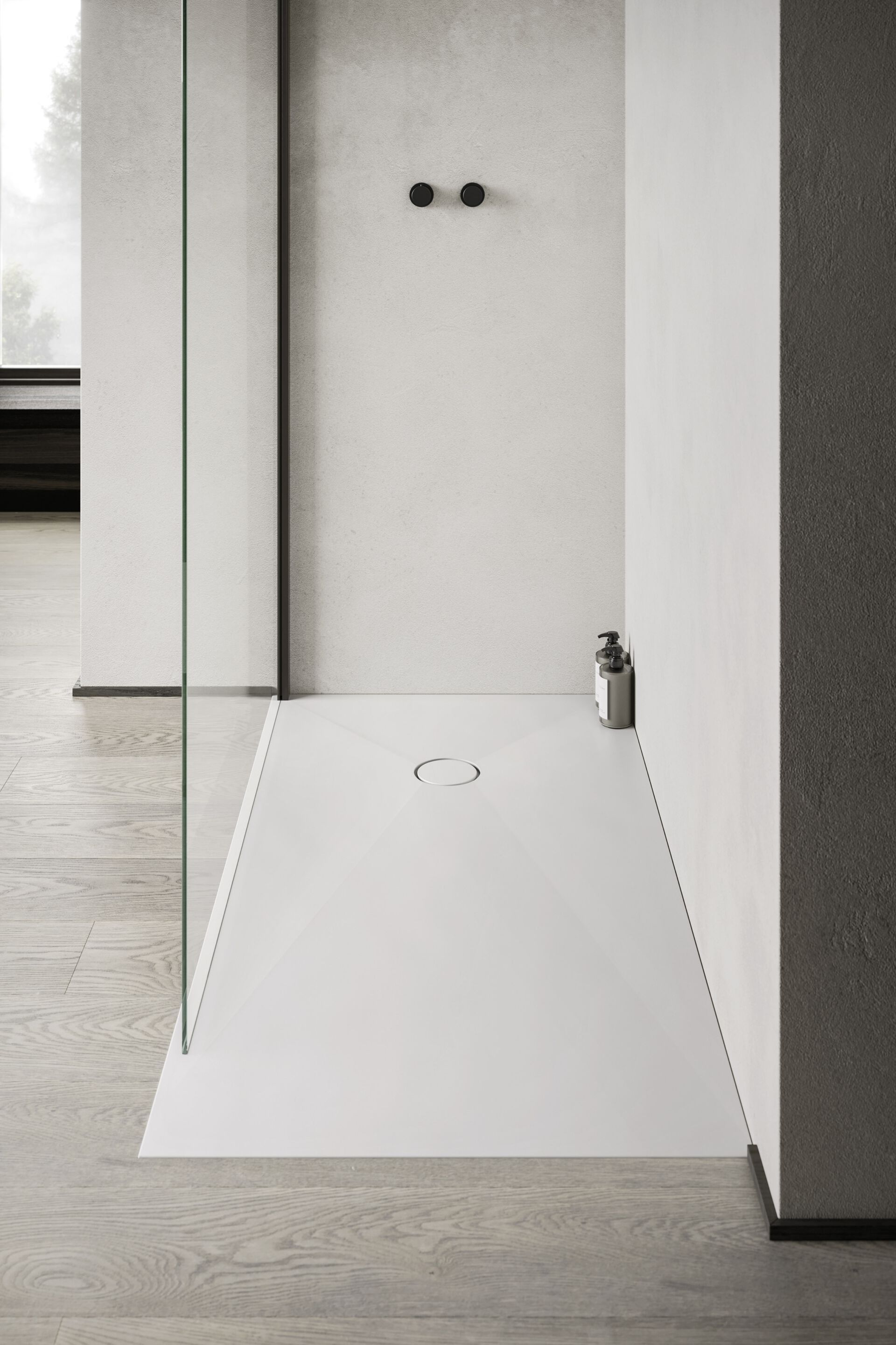 Прямоугольный поддон для душа из композитного материала Arbi Arredobagno SILK ARCH-00091385 - Вид №1