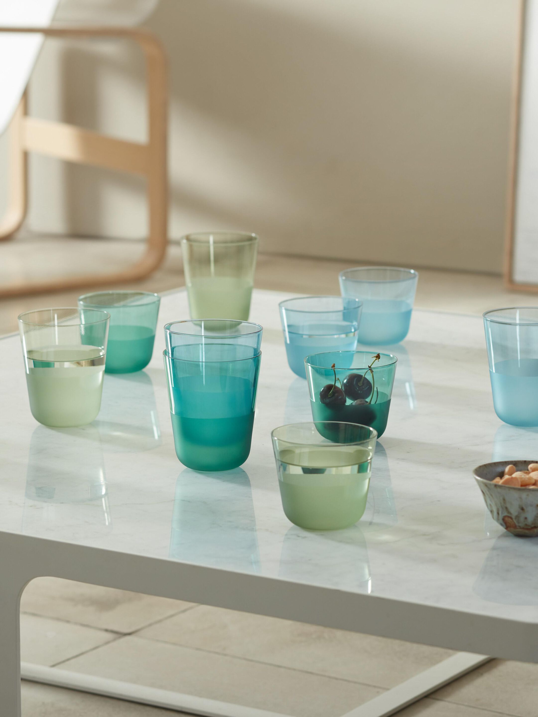 Набор витражных стаканов - 380 мл LSA Arc Contrast ARCH-00026701 - Вид №6