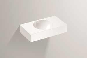 4230000000 Умывальник, wt.mc800h, белая, proshield Alape серия MC