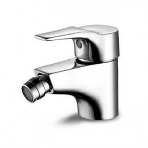 ZX9339 Смеситель для биде, однорычажный, с аэратором, гибкое подключение, без слива. Zucchetti Flat