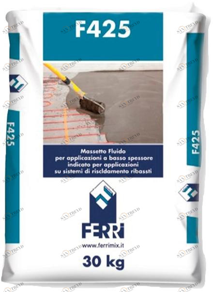 Ferrimix Самовыравнивающаяся лучистая противоусадочная стяжка sun-id-1348642