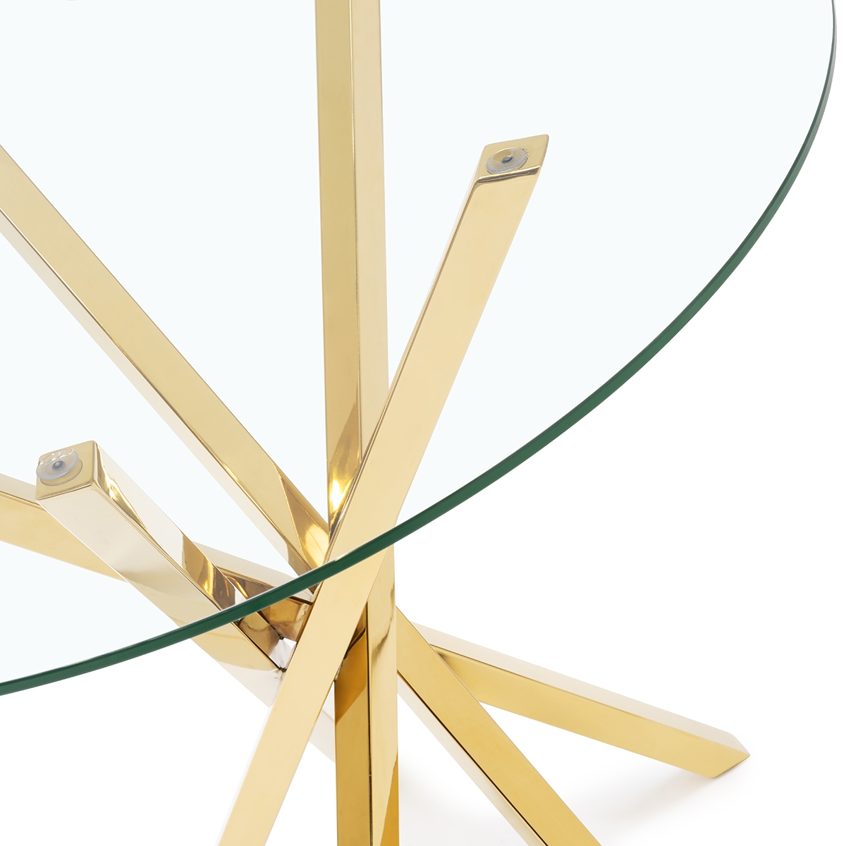 450262-01 ABHIKA СТОЛ КРУГЛЫЙ ILA H72 D80 GOLD  - Вид №2