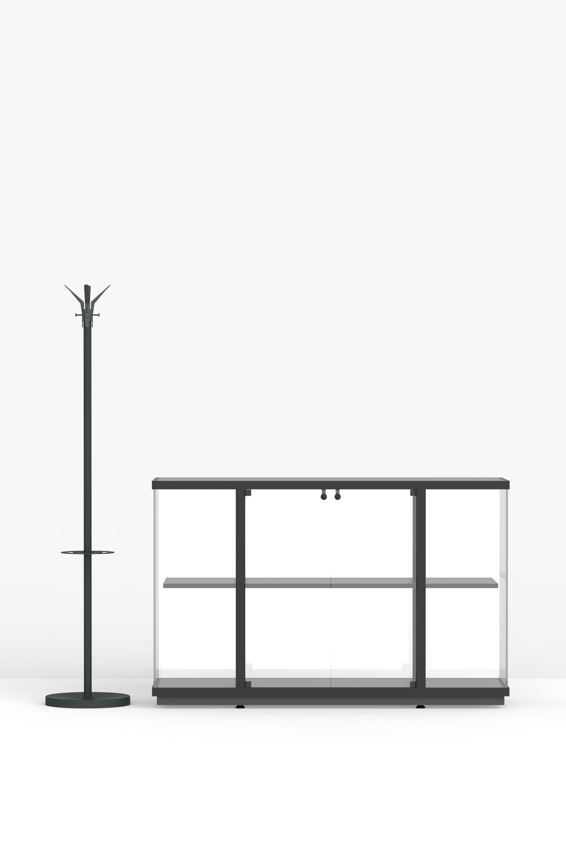 Витрина из алюминия и стекла со встроенным освещением FUNCTIONALS STOLP ARCH-00144309 - Вид №19