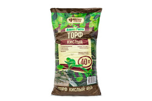 17604876 Кислый торф 40 л ТК-40 Фабрика грунтов