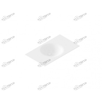 7MP422BICR Столешница со встроенной раковиной Kos by Zucchetti Morphing