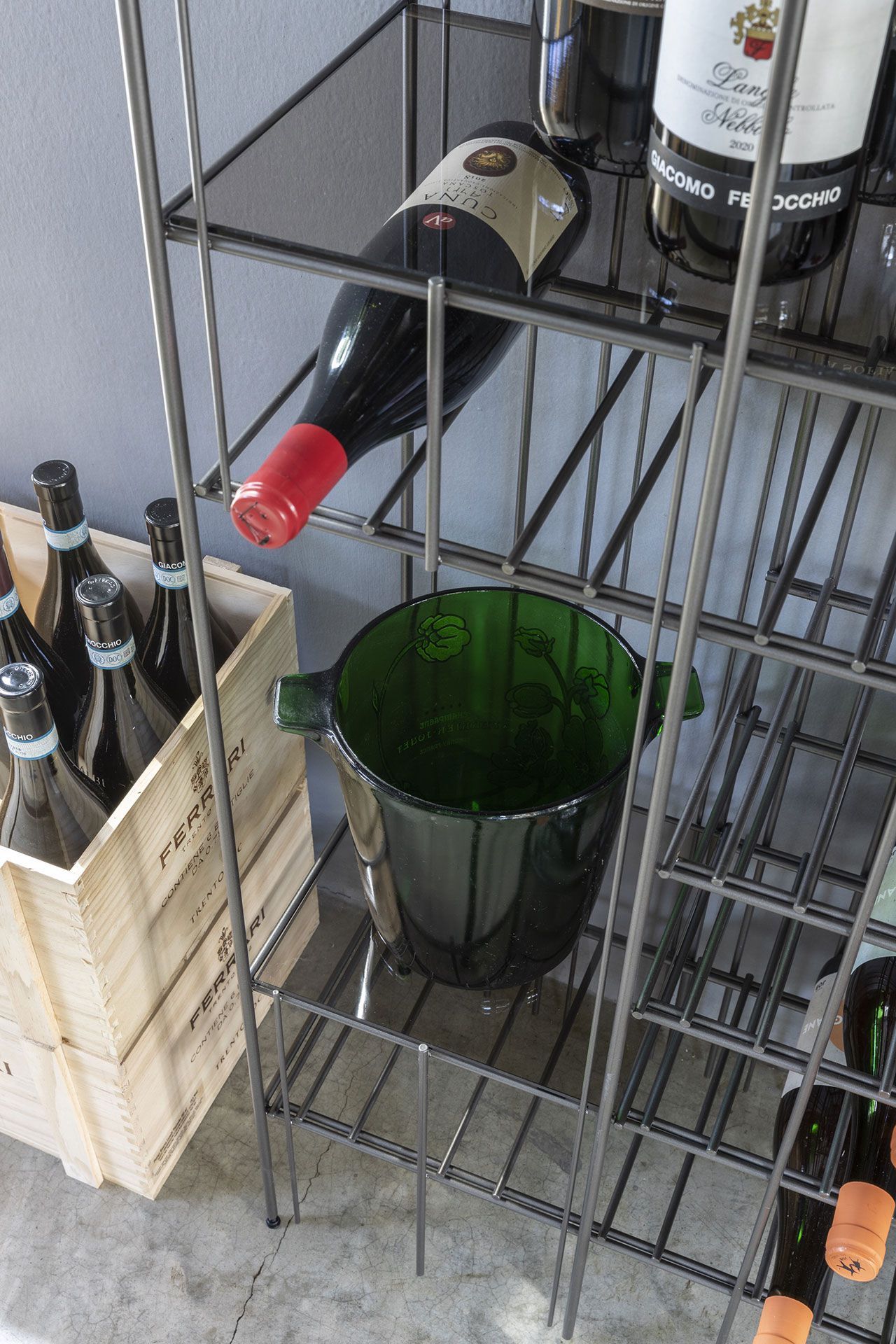 Металлическая напольная винная стойка Mogg метрическая ARCH-00096342 - Вид №10