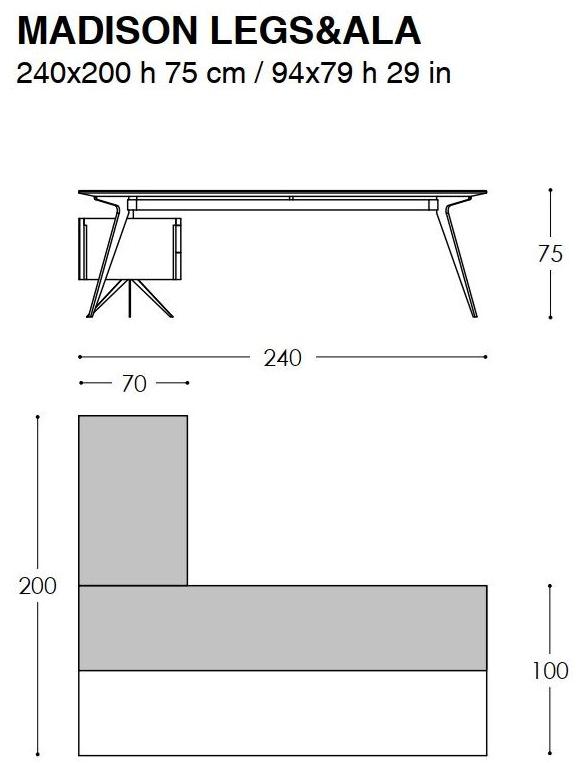 José Martínez Medina Прямоугольный письменный стол из дерева sun-id-1358830 - Вид №9