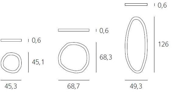 Pacini & Cappellini Настенное зеркало sun-id-1363537 - Вид №1
