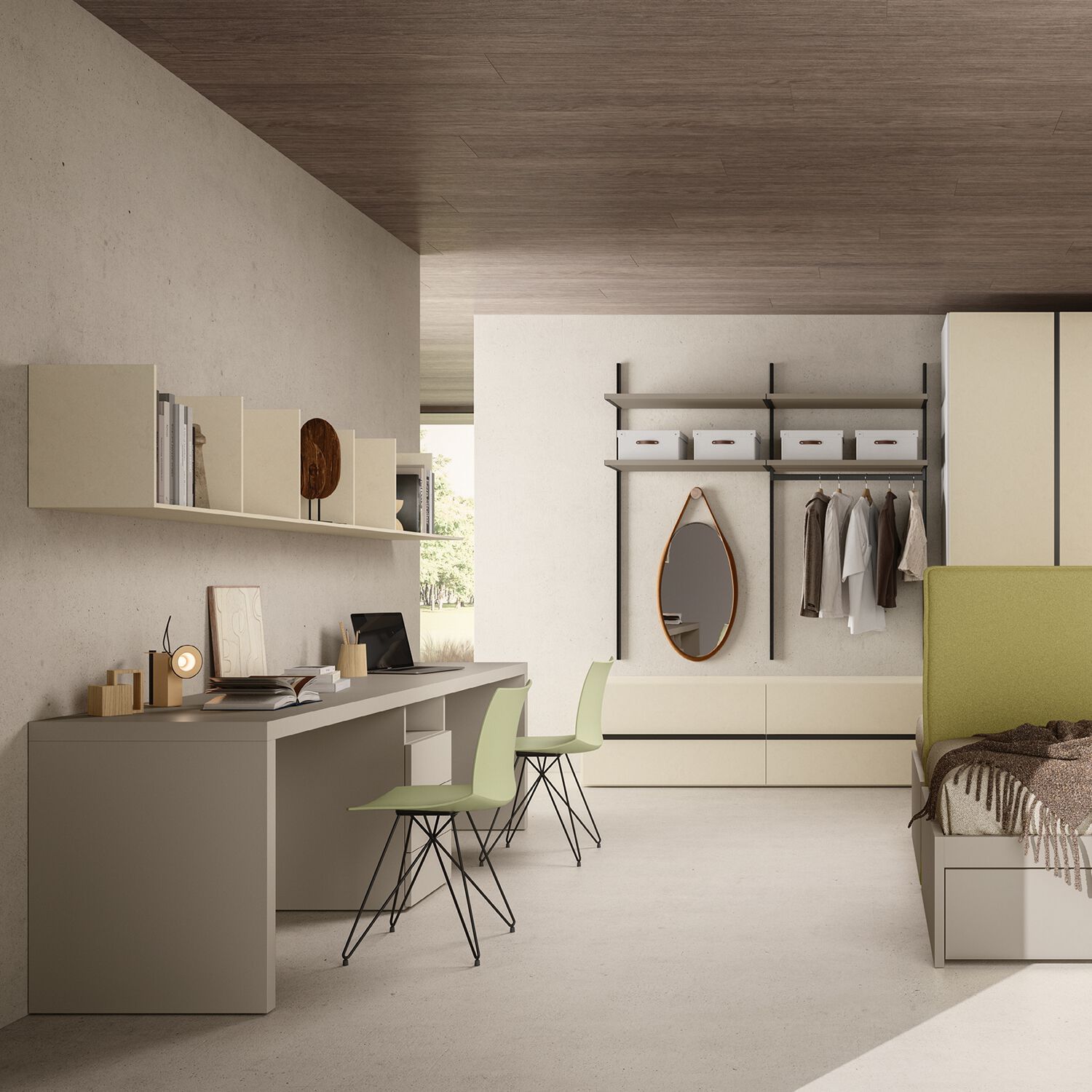 Секционная спальня для мальчиков Zalf Alterna ARCH-00149991 - Вид №4