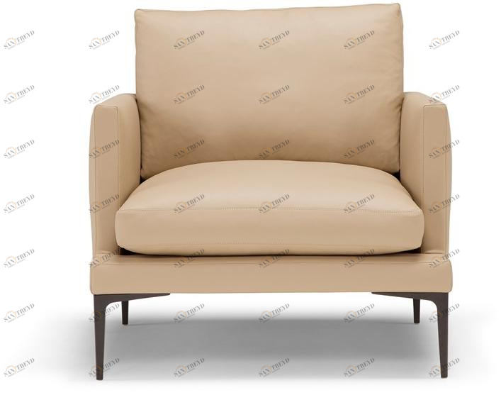 AMURA Кожаное кресло с подлокотниками Segno Am008.010