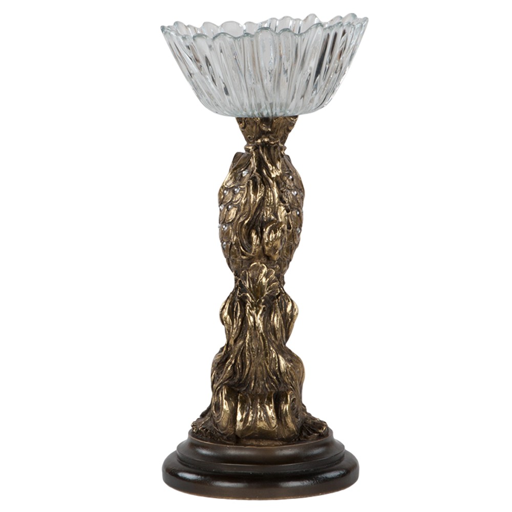 52019 Фруктовница-конфетница Заветное желание Золото BOGACHO 4627138240137 - Вид №4