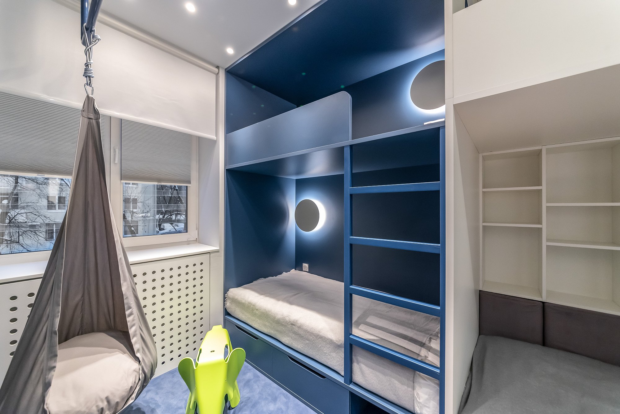 Подвесное кресло-кокон серое ПОКАЧАЙКА  00-3831142 Серый Santreyd  - Вид №5