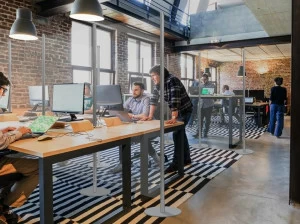 Slalom Отдельностоящая офисная перегородка из акрилового стекла Partition system