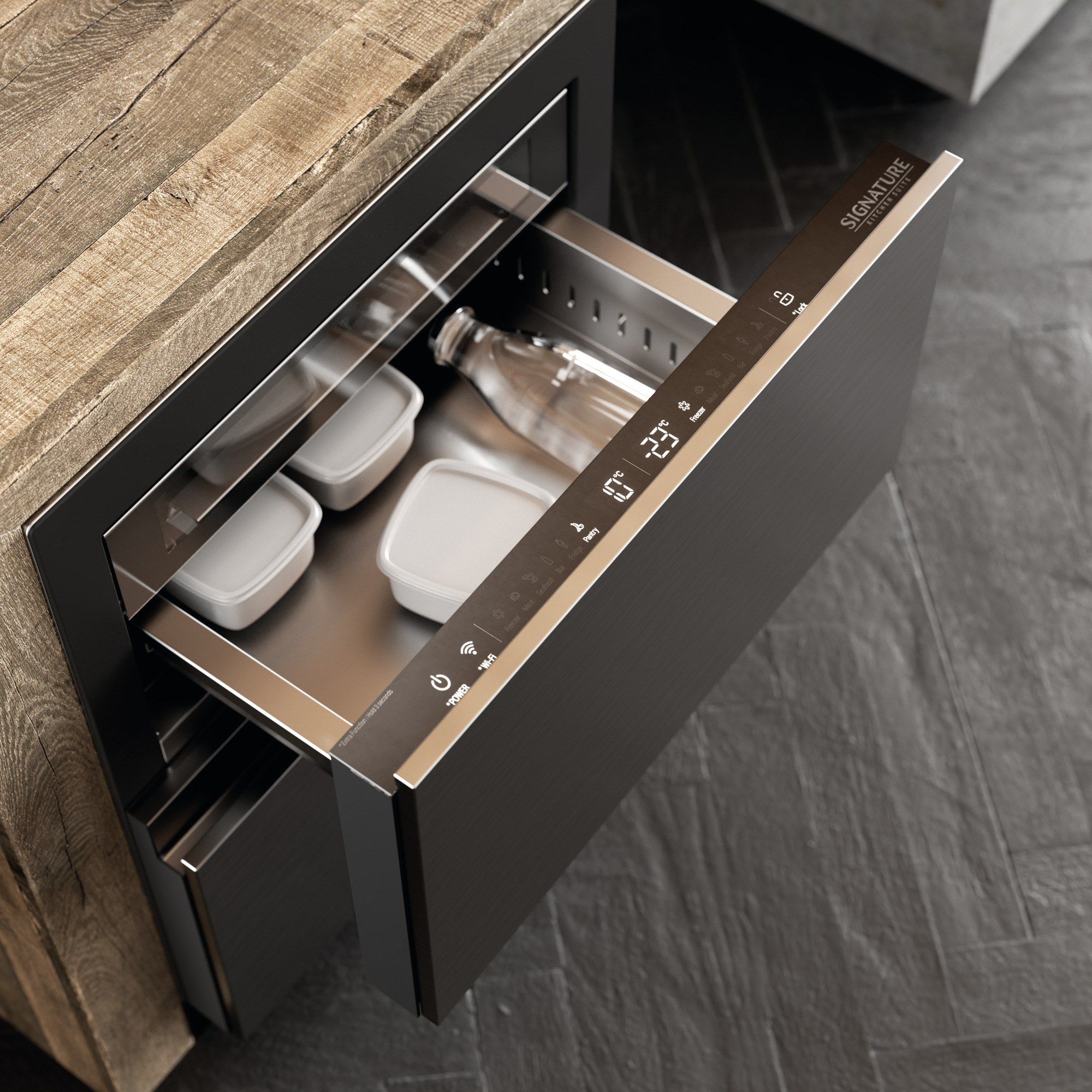 Холодильник с откидным верхом SKS | Signature Kitchen Suite SKSUD2402E ARCH-00052184 - Вид №2