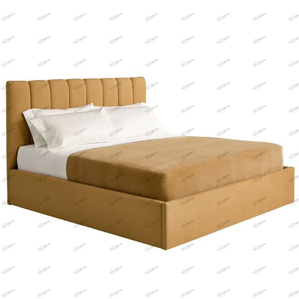 Кровать двуспальная 160х200 золотая Cruise Red ICON DESIGNE CRUISE 177957 Бежевый 