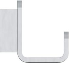 805.90.100 одиночный крючок HEWI System 111 | Edelstahl  - Вид №1