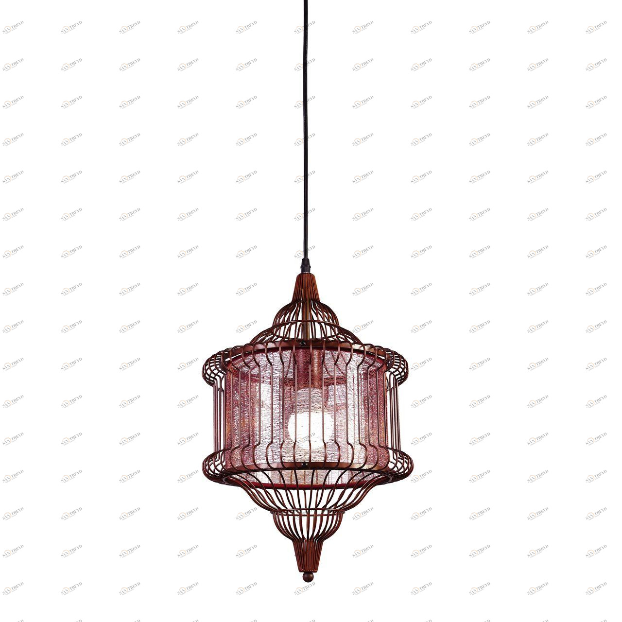 Подвесной светильник Favourite Zauber 1882-1P FAVOURITE ZAUBER BURGUNDY 073099 Красный 