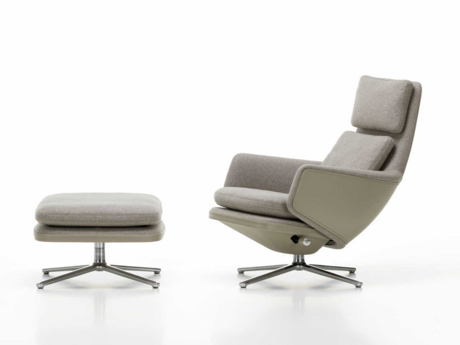 Ткань спиц кресло с подлокотниками VITRA Grand Relax ARCH-00109996 - Вид №35