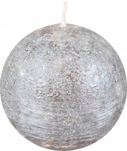10629093 Luz your senses Свеча-шар Luz your senses 8см (ночное серебро) Парафин