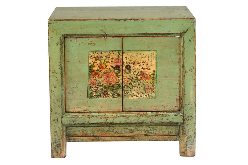 FUBR036 Основание с двумя дверями, окрашенное в зеленый цвет ijlbrown 