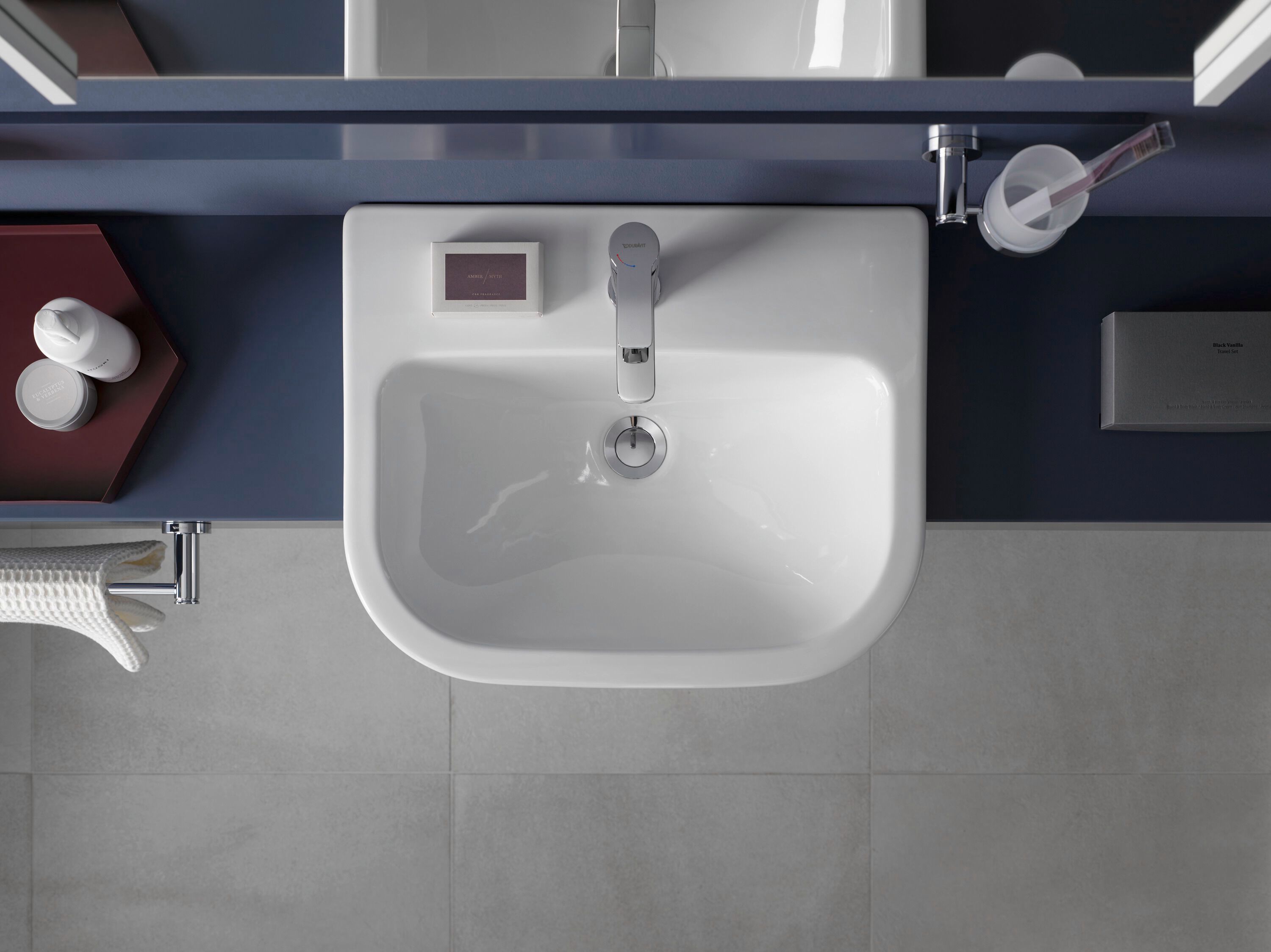 Керамическая раковина с переливом Duravit D-Code ARCH-00080482 - Вид №1