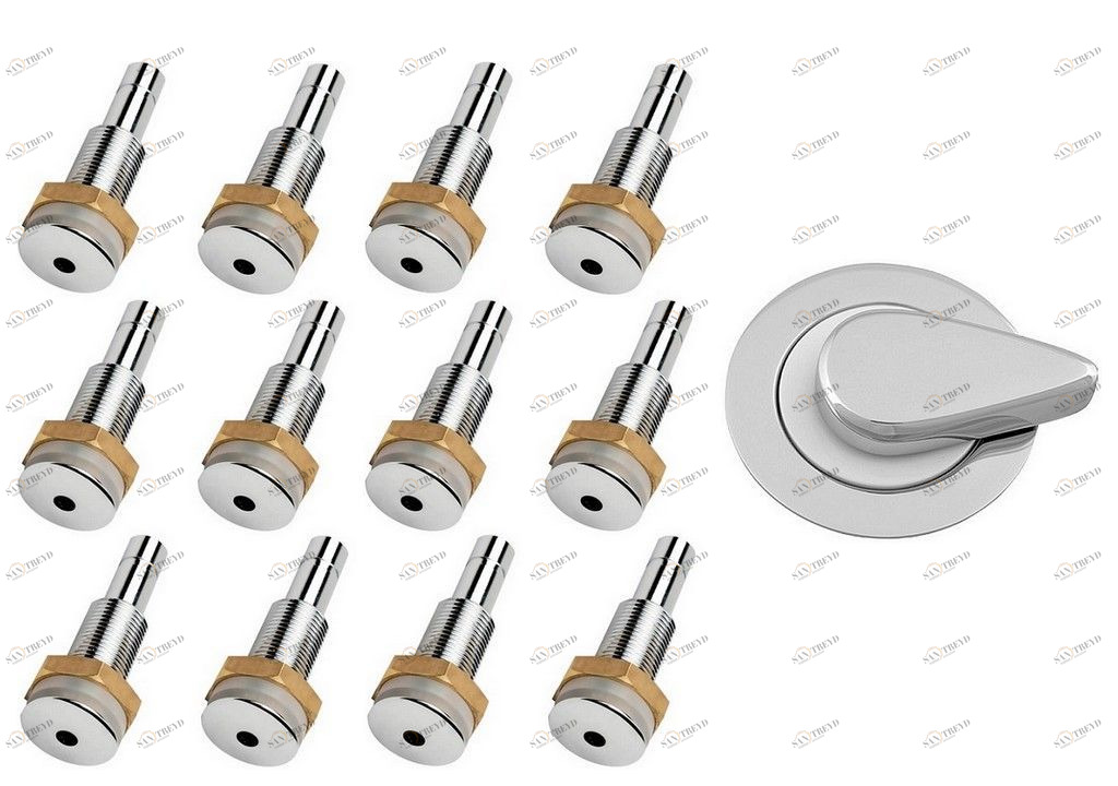 Гидромассаж для спины "Шиацу" Aquanet (12 форсунок) без помпы 00204913