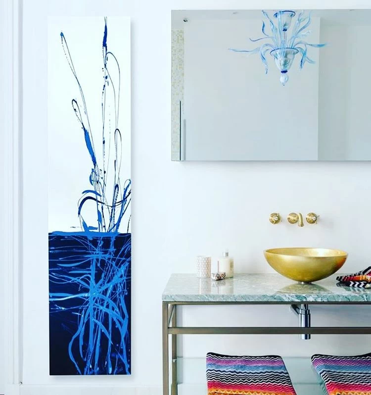 Водяной радиатор 185 x 50 cm Dune bleu Cinier 803 Вт sun-id-1218112 - Вид №1