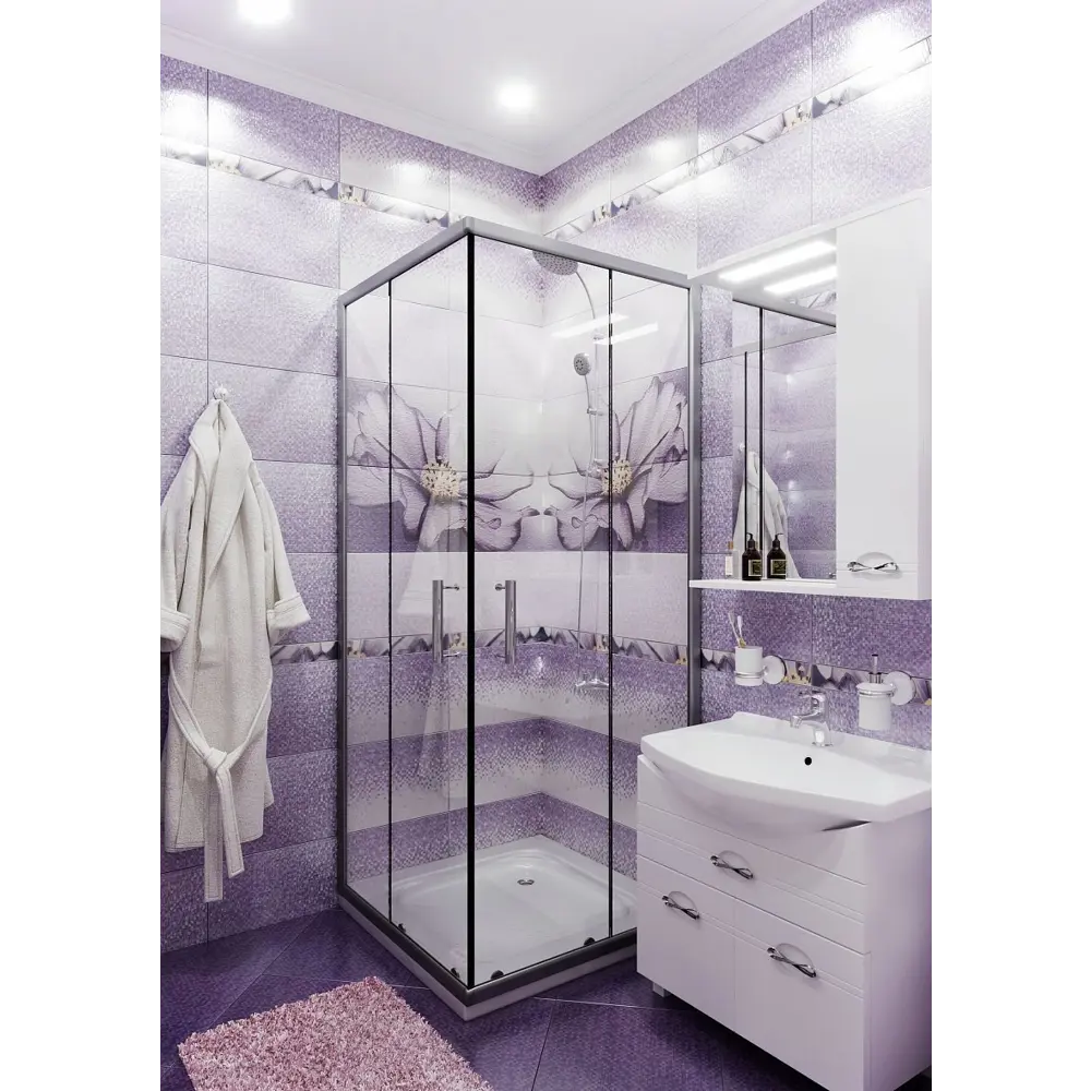 Бордюр «Виола G» 6х40 см 17933561 STLM-2183224 Santreyd  - Вид №1