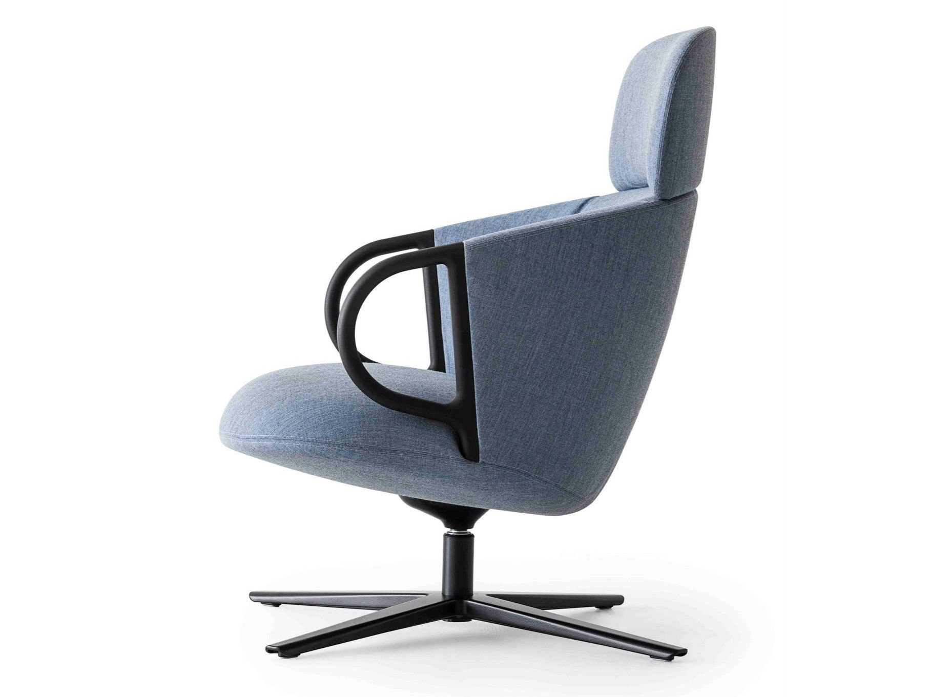 4-спицевое кресло из ткани с высокой спинкой GABER Cucaracha ARCH-00033551 - Вид №2