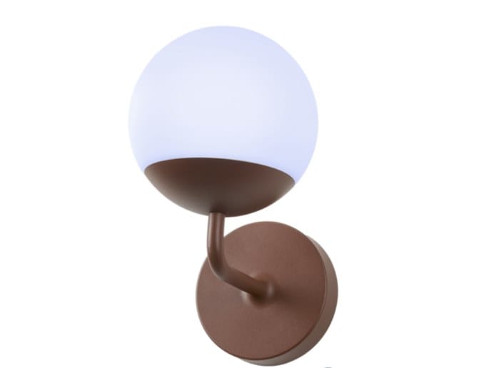 Алюминиевый и стеклянный наружный настенный светильник Fermob Mooon! ARCH-00055615 - Вид №2