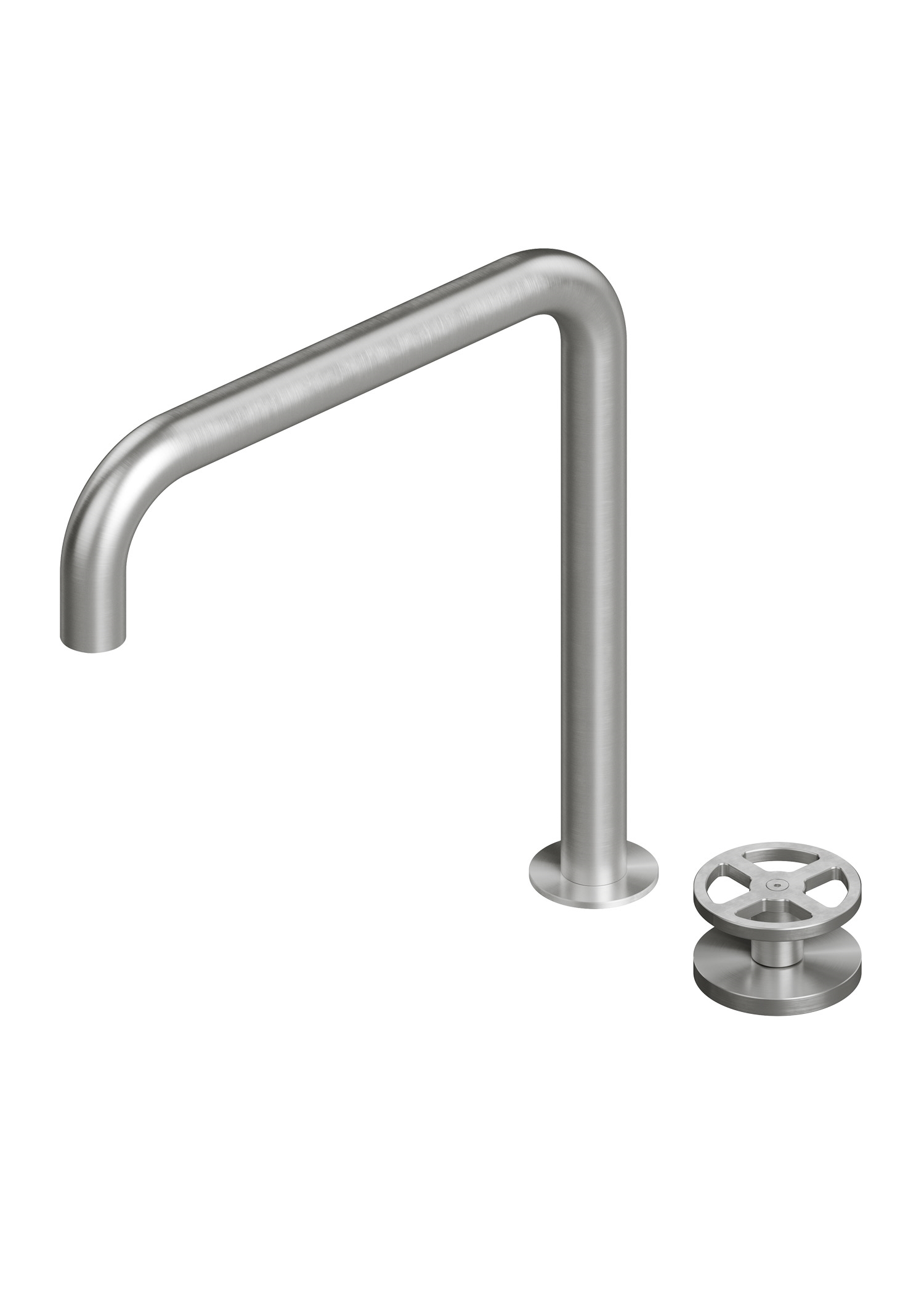 Valvola02. 20 32. Смеситель на два отверстия Quadrodesign - Вид №1