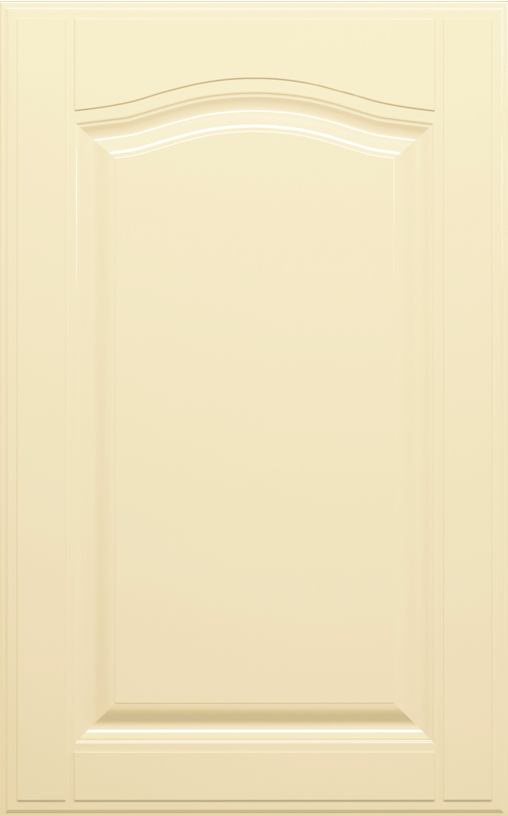 Фасады для кухни Кантри Фрезеровка «Оксфорд» Сливки глянец №201 SIDAK SIST1586-212