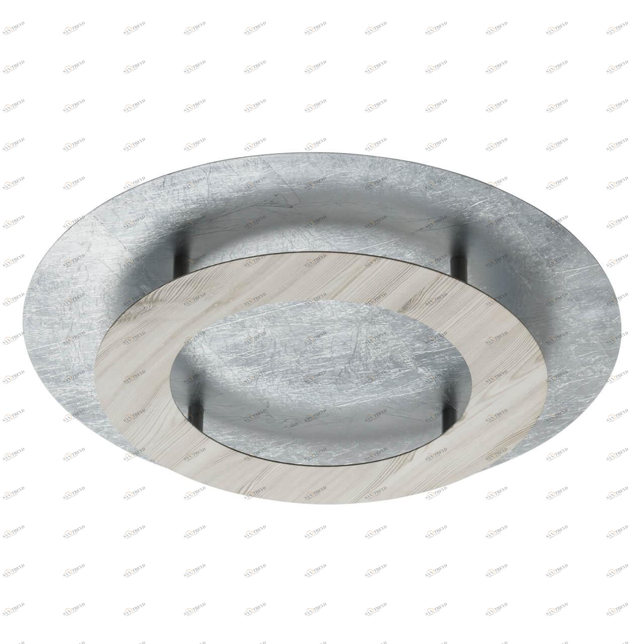 Потолочный светодиодный светильник De Markt Иланг 2 712011301 DE MARKT ИЛАНГ 2 202648 Серебро 