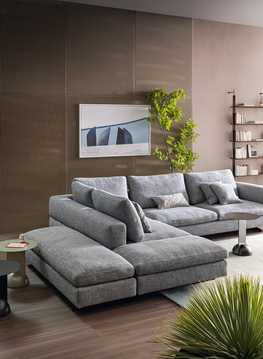 Bonaldo Модульный диван со съемным чехлом из ткани sun-id-1436813 - Вид №6