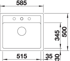 523337 Кухонная мойка Blanco Legra 6 кофе  Blanco Legra Кофе - Вид №2