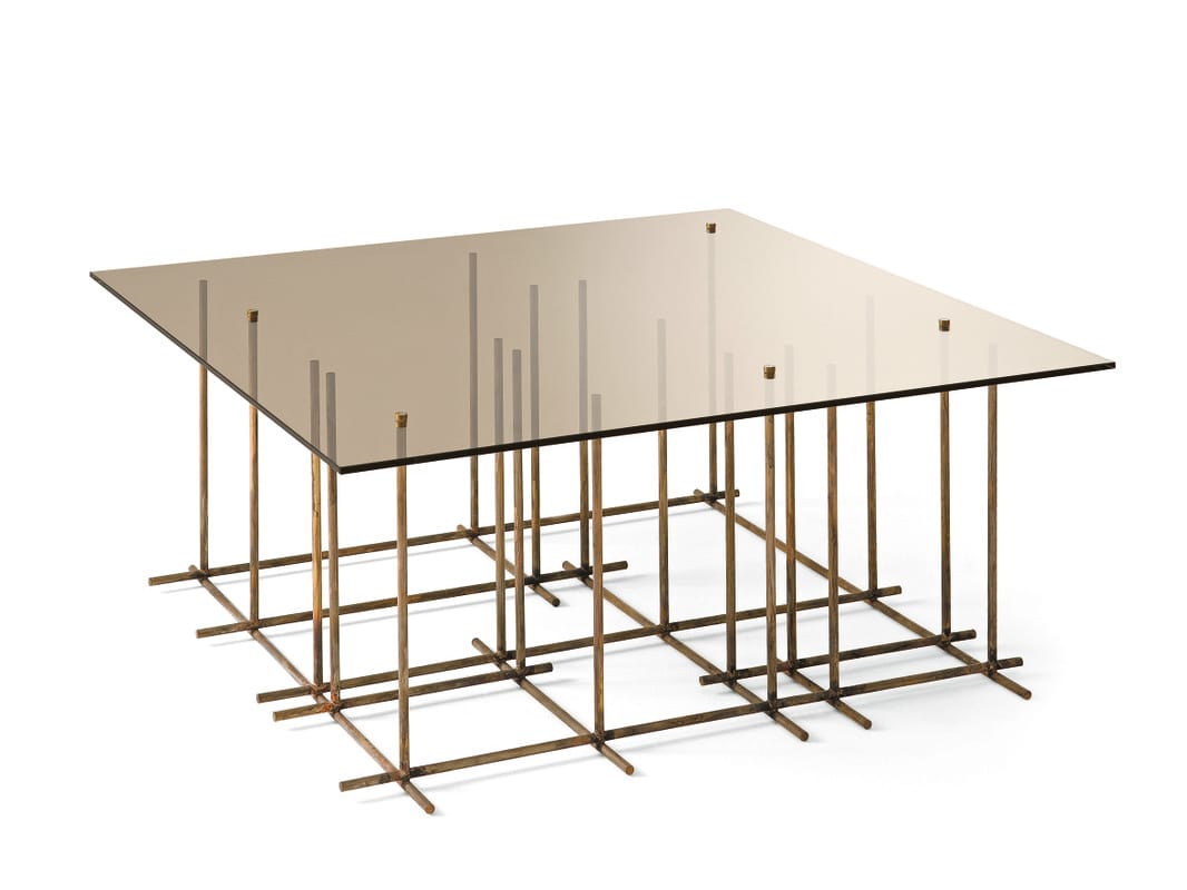 Квадратный Хрустальный журнальный столик Gallotti&Radice TETRIS ARCH-00133825 - Вид №1